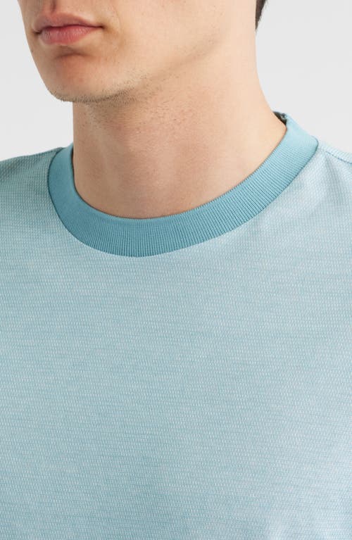Hugo Boss Boss Thompson Cotton T-shirt In Blue