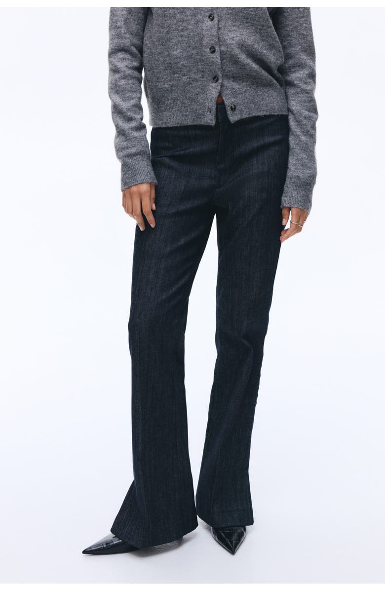 H&M High Flared Jeans, Alternate, color, 