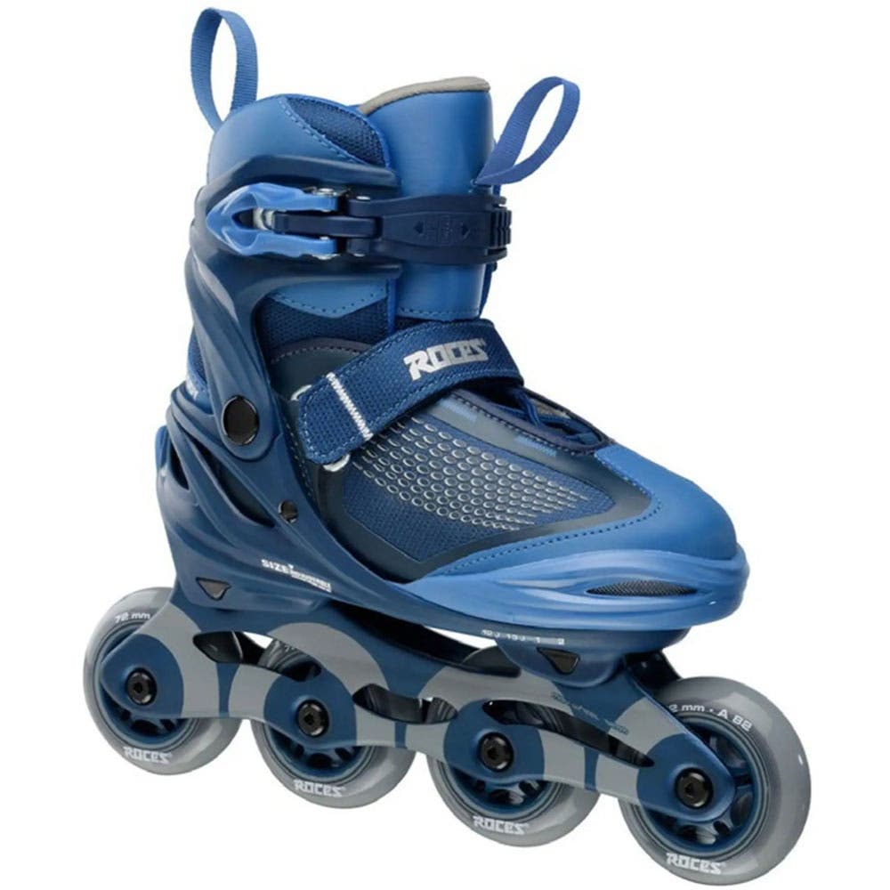 Roces Moody X TIF Adjustable Boys Inline Skates, Alternate, color, Peacoat/Royal Blue