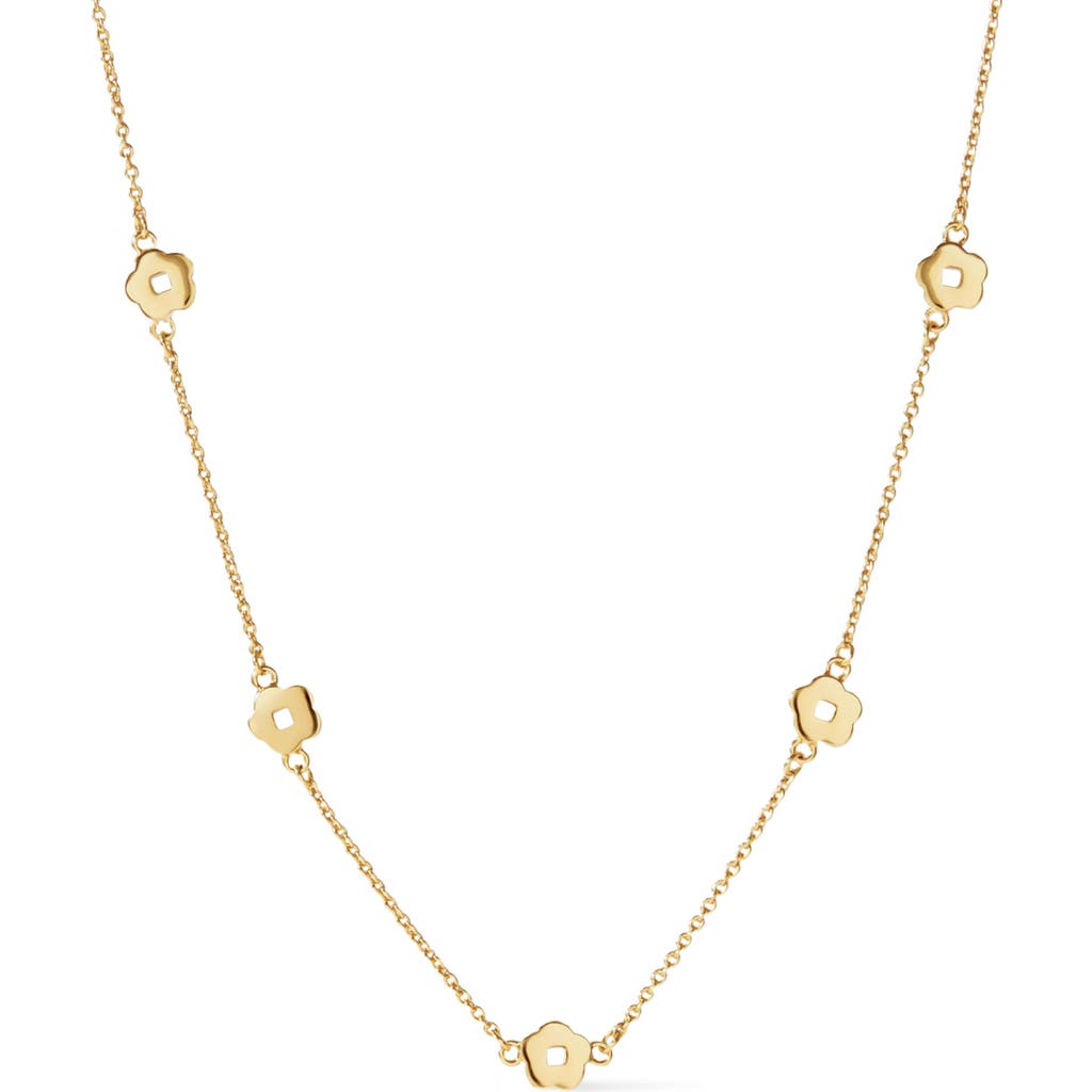 Ana Luisa Flower Station Necklace - Rowena Necklace in Gold at Nordstrom