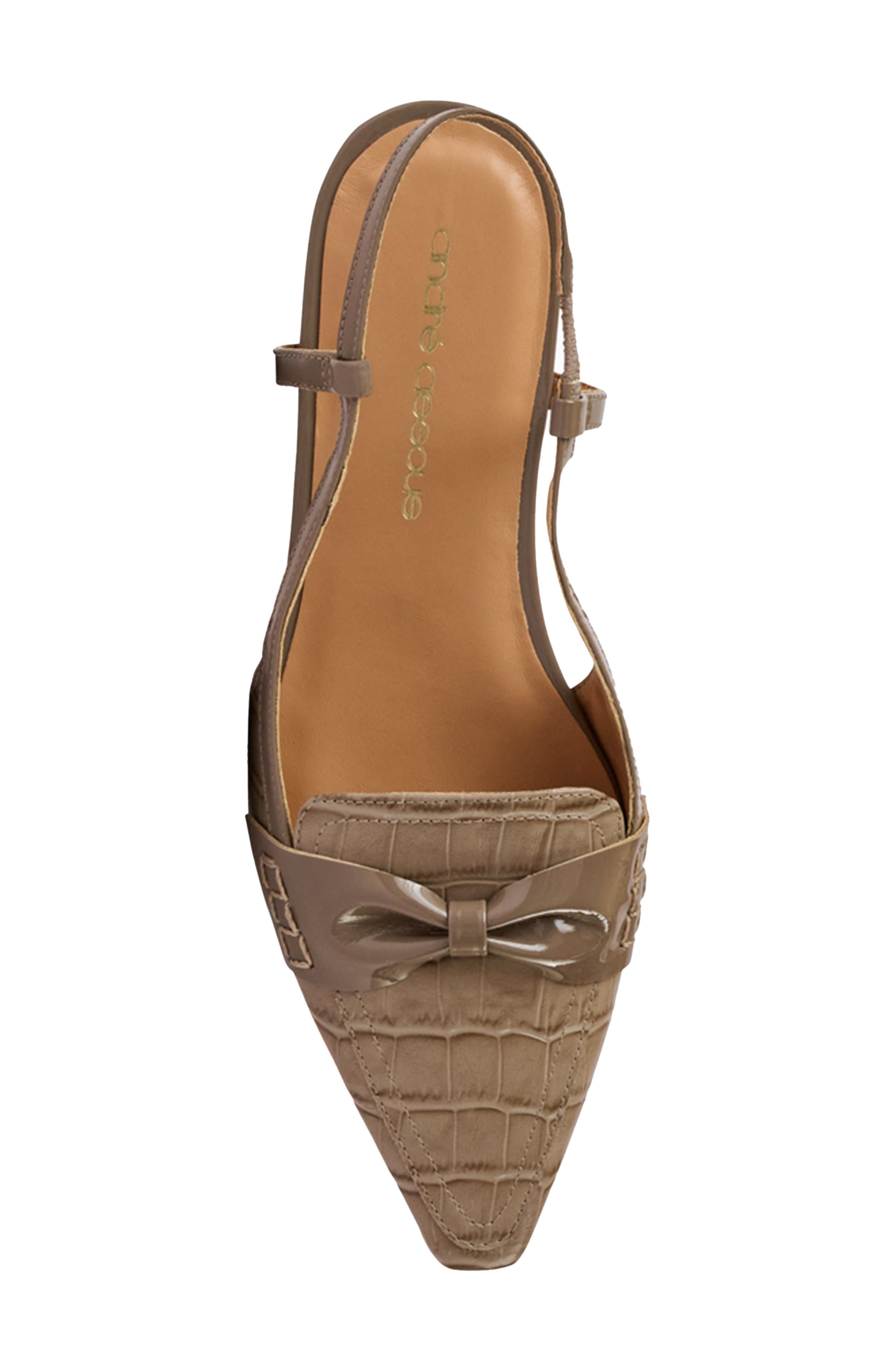 Blake Slingback Wedge, Alternate, color, WARM TAUPE