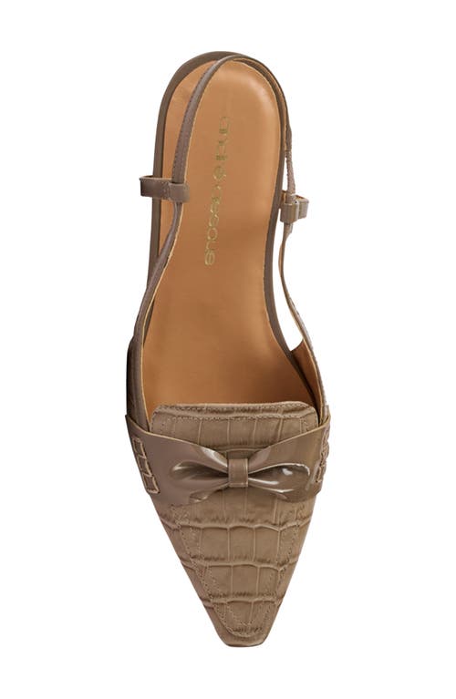 Andre Assous André Assous Blake Slingback Wedge In Brown