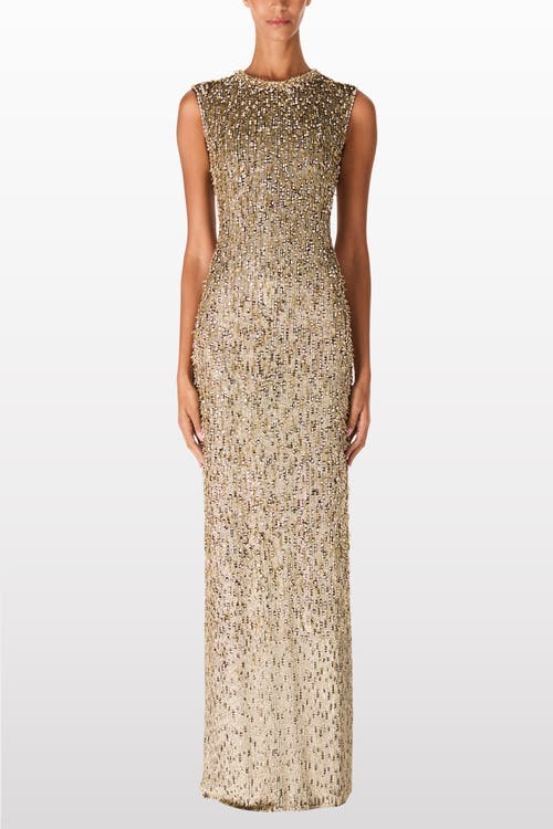 Jenny Packham Tabitha Gown Dress In Neutral