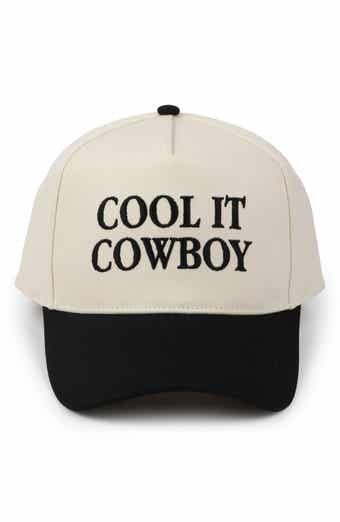 David & Young Cool it Cowboy Embroidered Baseball Cap