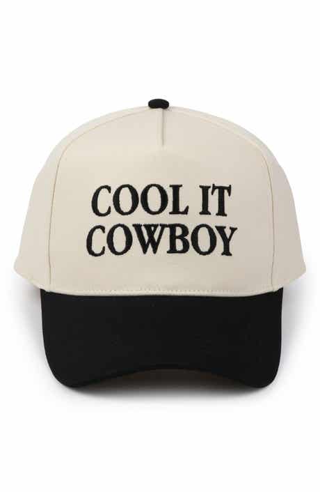 David & Young Cool it Cowboy Embroidered Baseball Cap