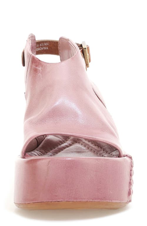 As98 A.s.98 Maren Platform Sandal In Blush