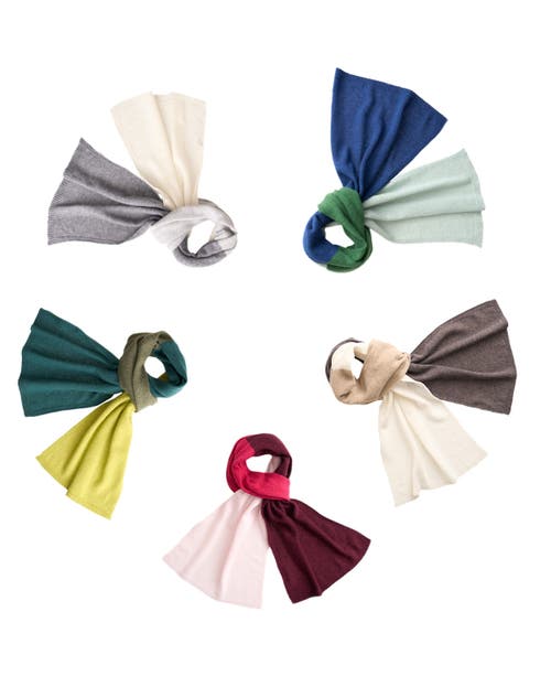 Monticelli Cashmere Pure Cashmere Butter-soft Wide Scarf