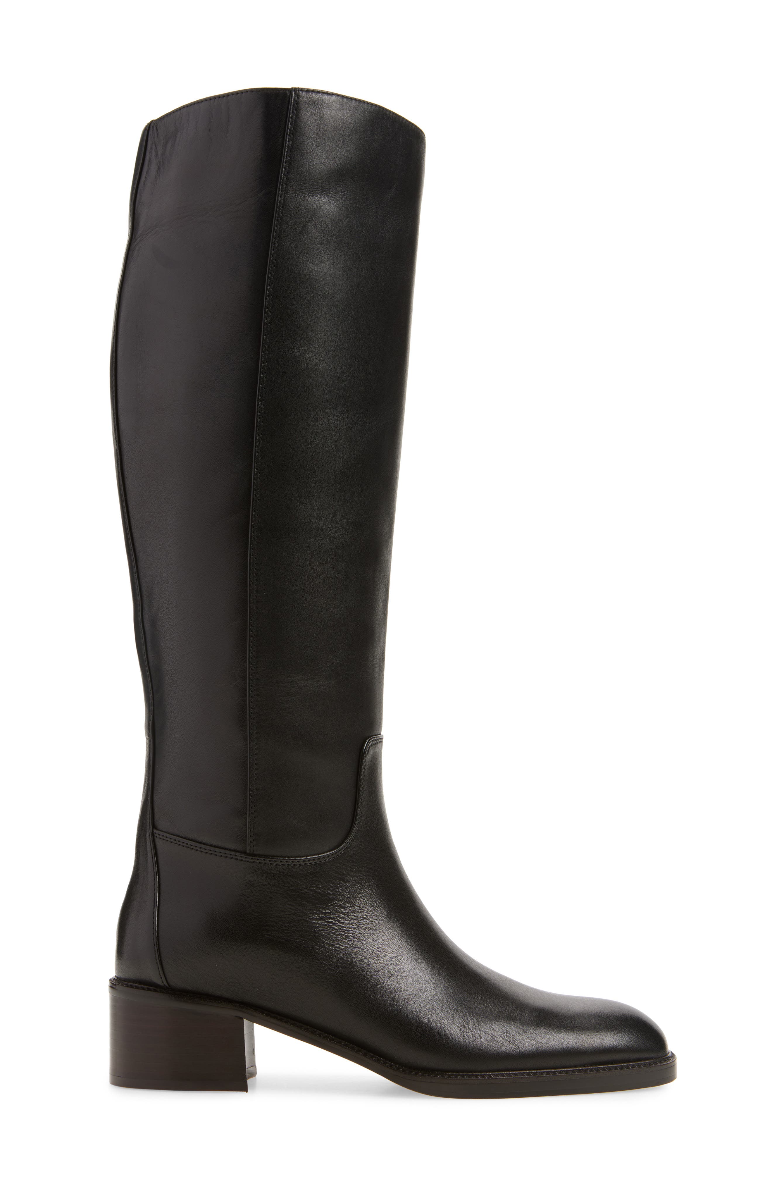 Jeffrey Campbell Lada Knee High Boot, Alternate, color, Black