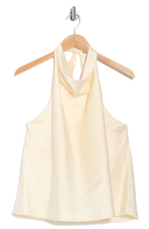 Satin Halter Top