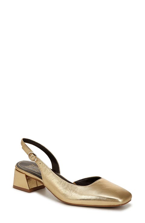 Jayla Half d'Orsay Slingback Pump (Women)