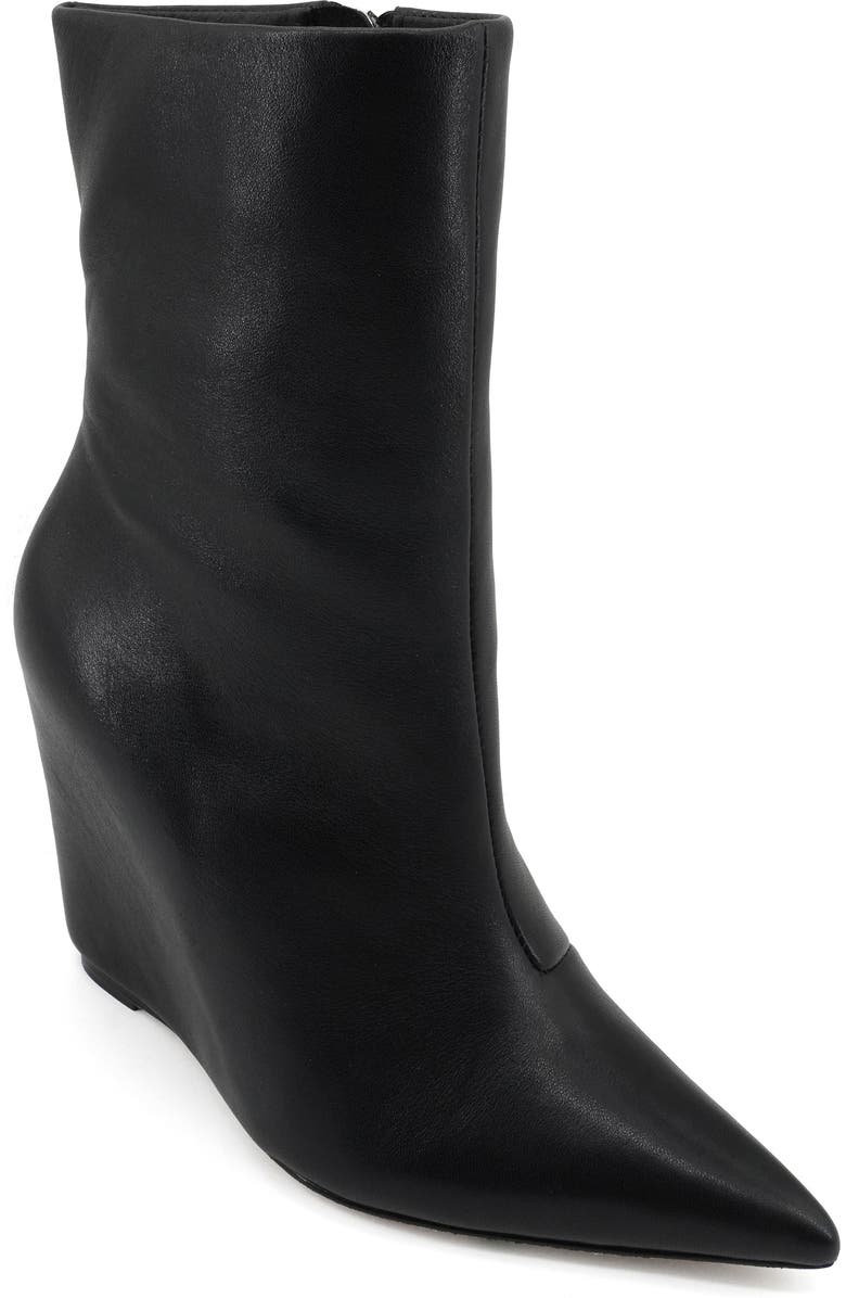 ZIGI Germany Pointed Toe Wedge Bootie, Main, color,