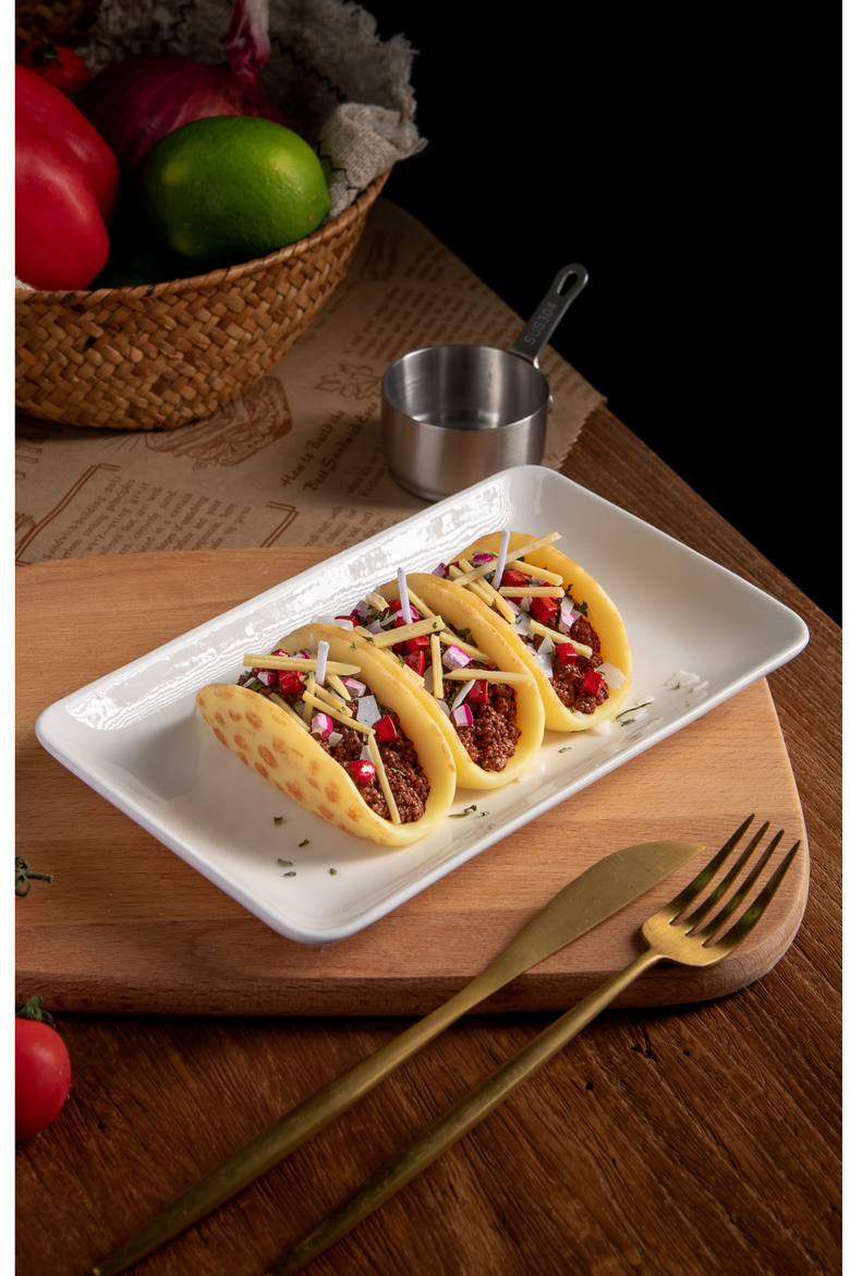 Taco Candle, Alternate, color, Yellow / Brown
