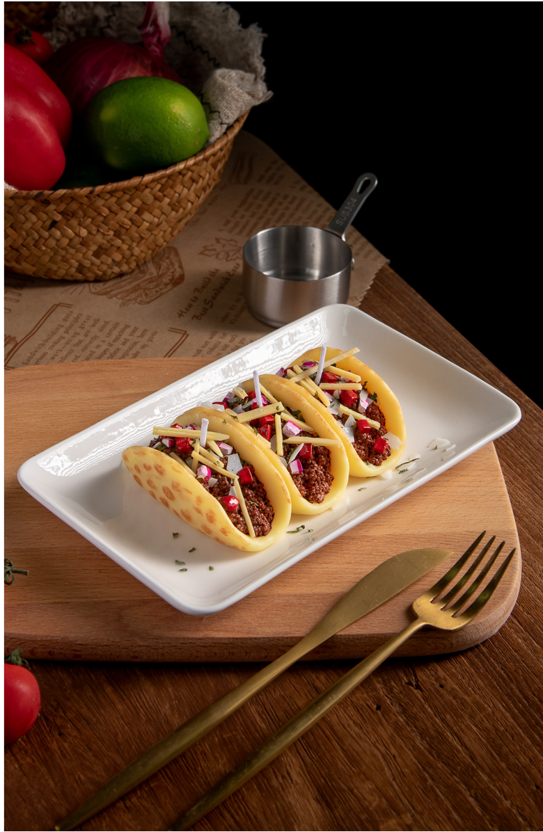 Southlake gifts Taco Candle, Alternate, color, Yellow / Brown