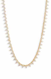 Electric Picks Sage Cubic Zirconia Tennis Necklace