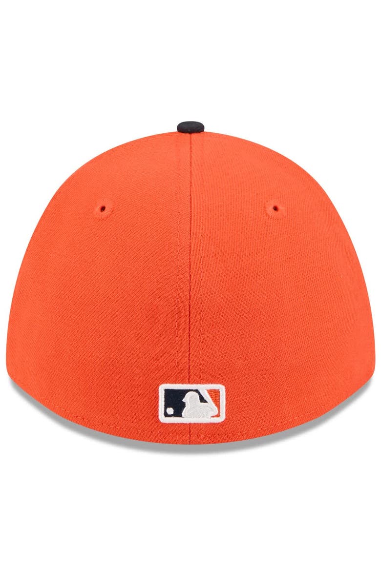 Men's New Era  Orange/Navy Houston Astros 2026 Spring Training M-Crown 39THIRTY Flex Hat, Alternate, color, Orange