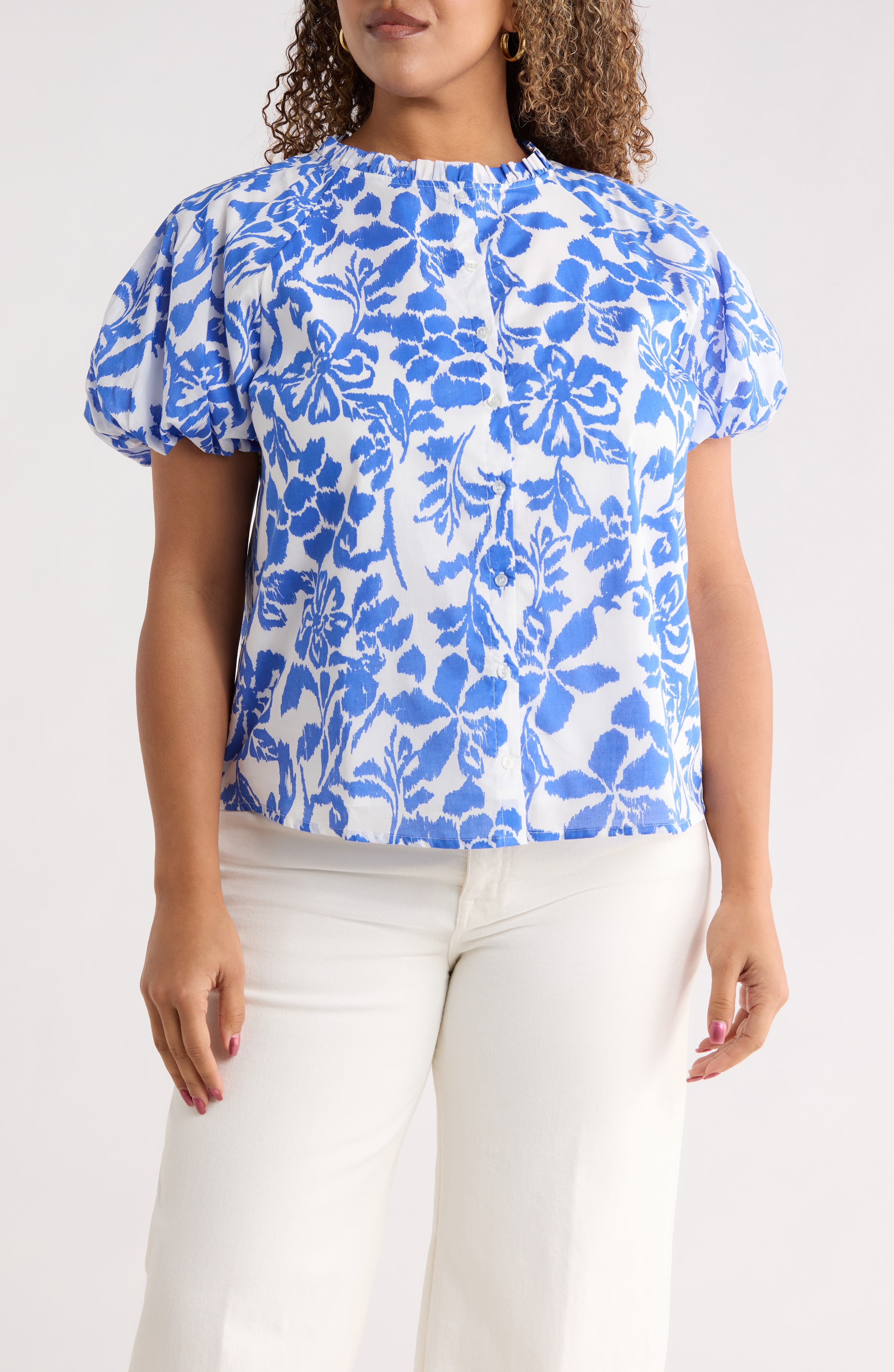 selected WHITE BLUE