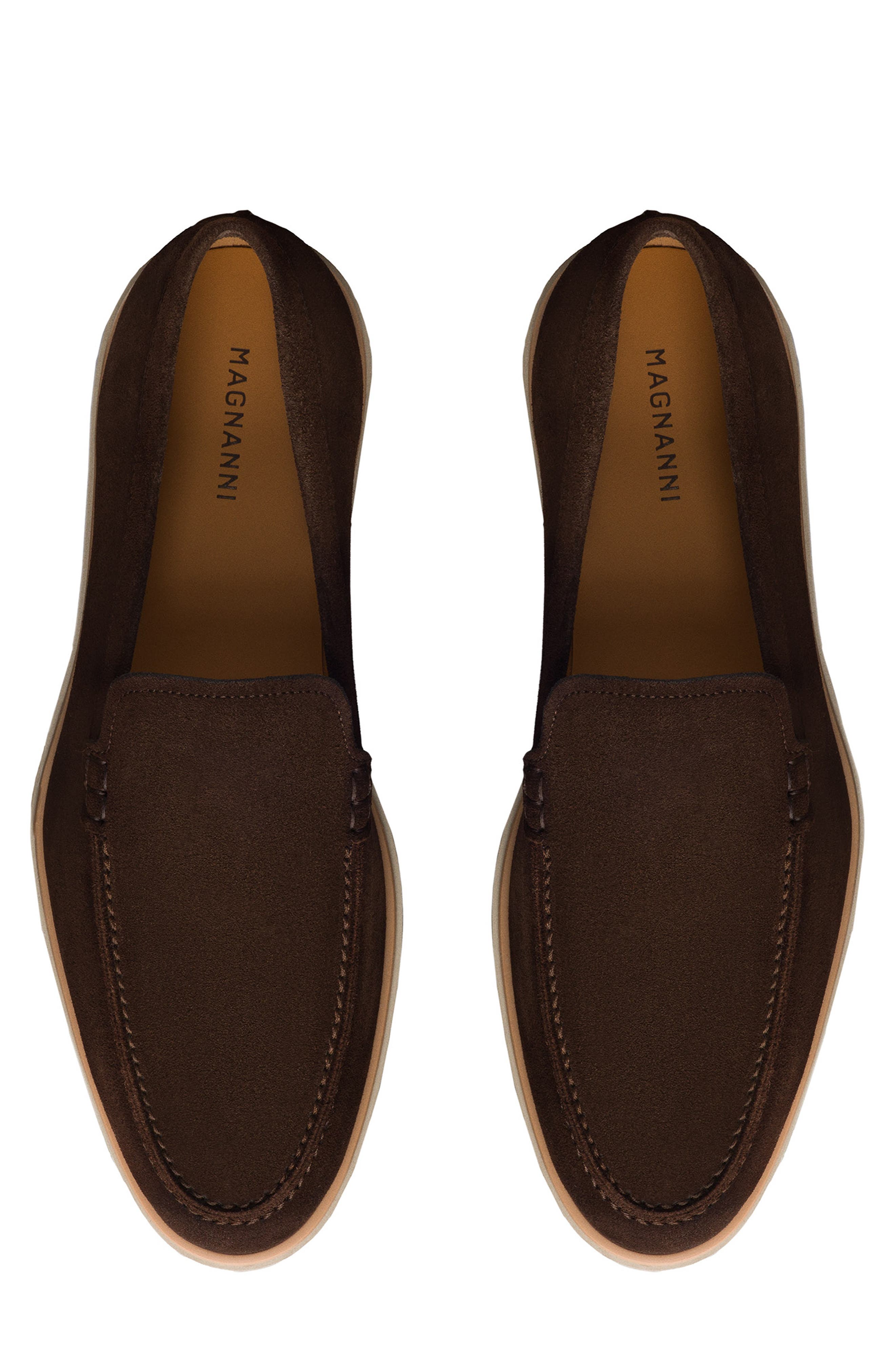 Lourenco Loafer, Alternate, color, MIDBROWN SUEDE