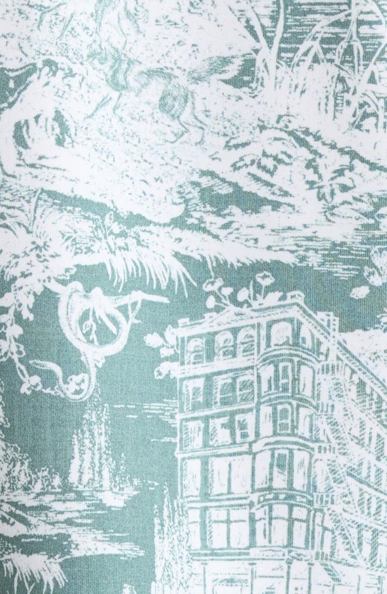 Greyson Huntress Toile Print Polo, Alternate, color, 