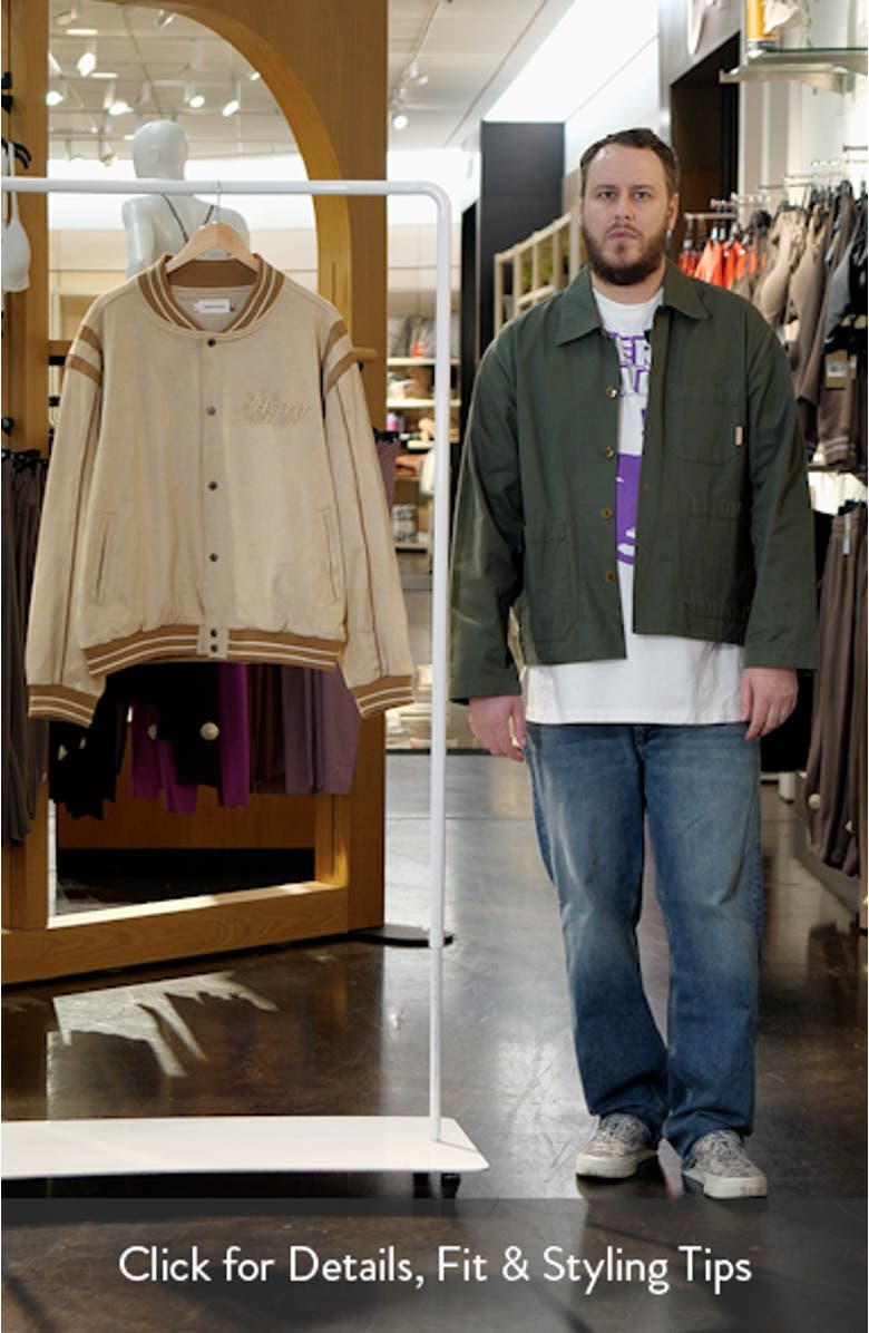 Oil Head Varsity Jacket, sales video thumbnail