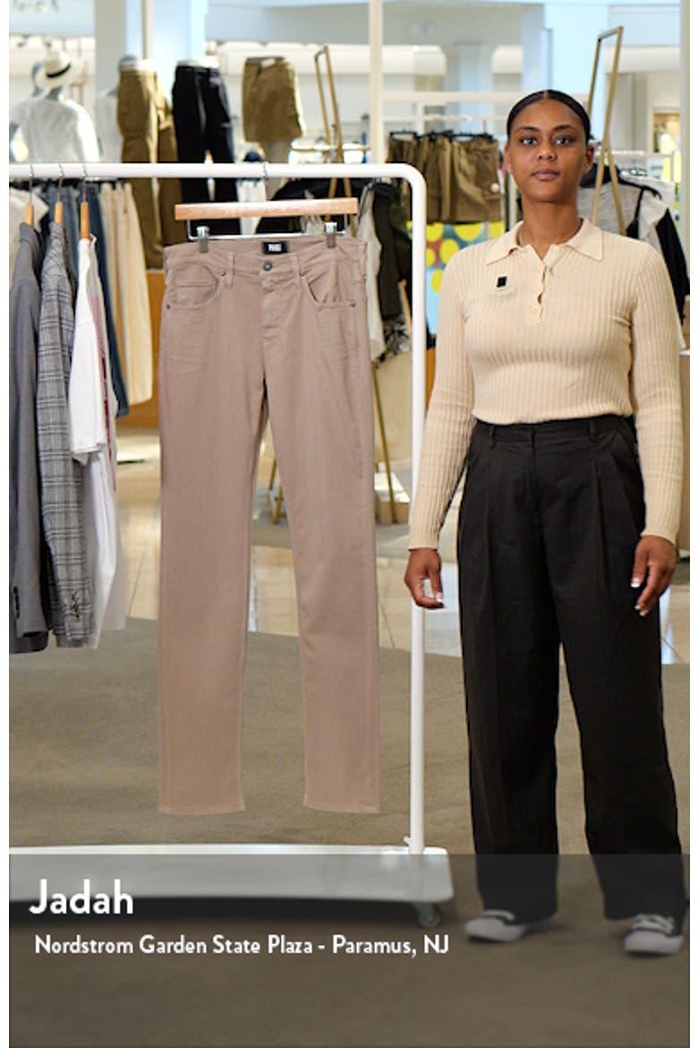Transcend Lennox Slim Fit Twill Pants video