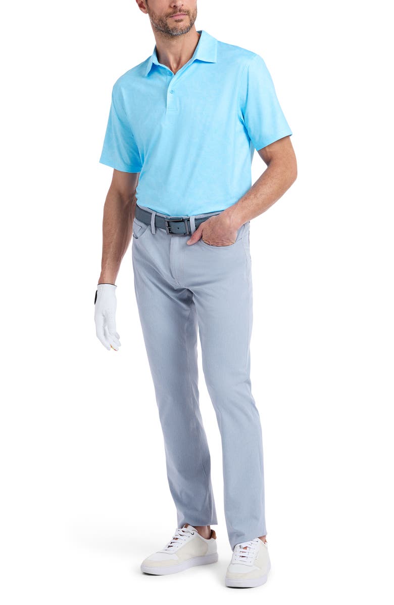 Robert Graham Orsett Performance Golf Polo, Alternate, color, Light Blue