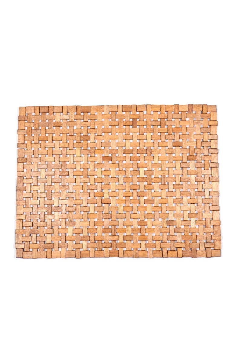 ENTRYWAYS Douglas Exotic Wood Mat, Main, color, 