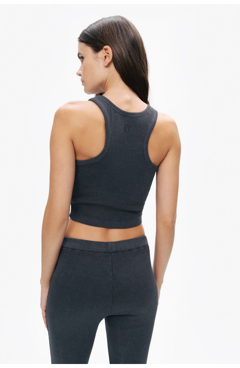 Nocturne Ribbed Bell-Bottom Pants, Alternate, color,