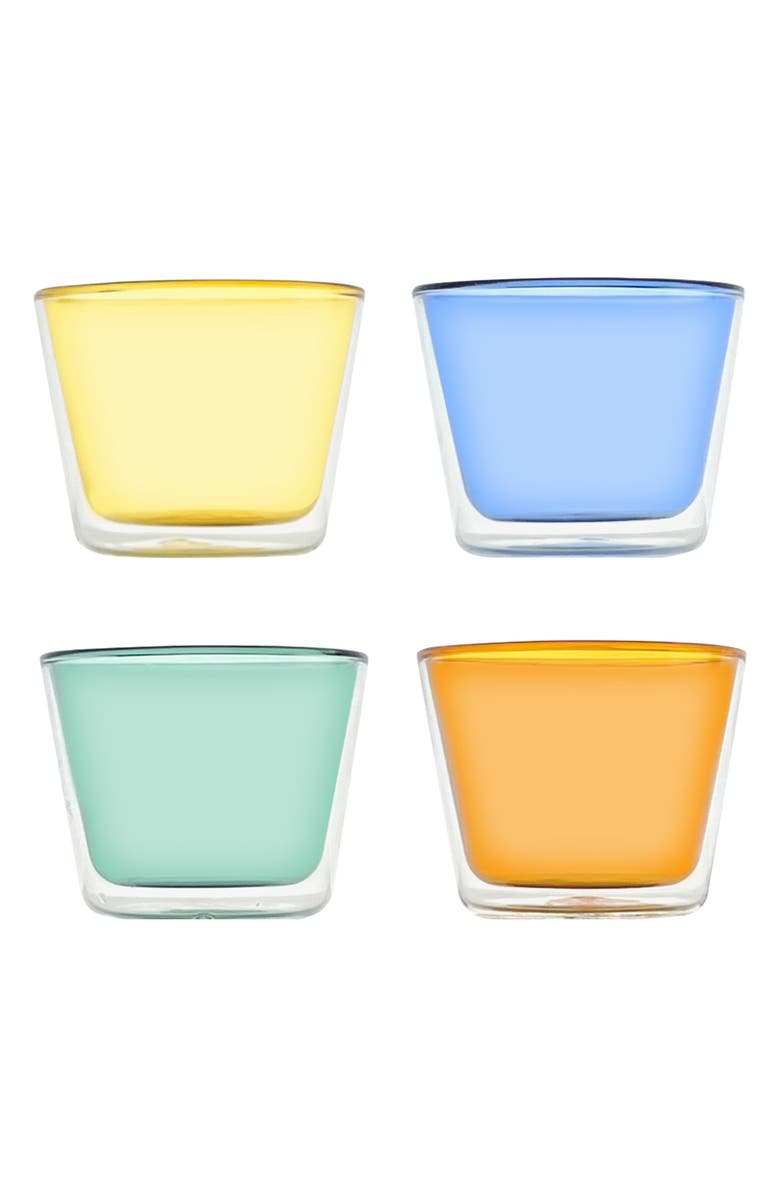 CLOUDNOLA Rocks Set of 4 Glasses, Main, color, Multi
