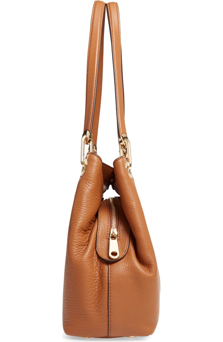 MICHAEL Michael Kors Large Raven Leather Tote, Alternate, color,