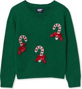 Lands' End Girls Embellished Sweater