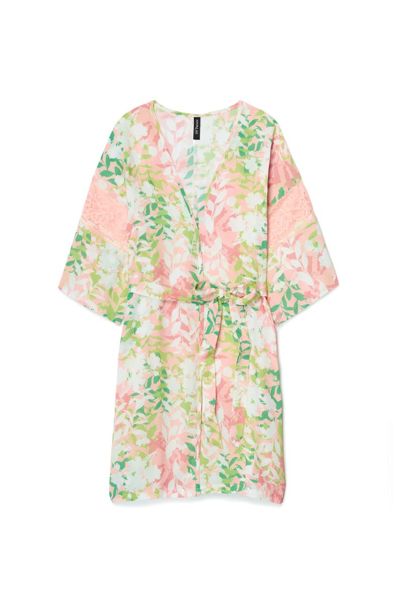 Adore Me Desirae Robe, Alternate, color, Floral Pink