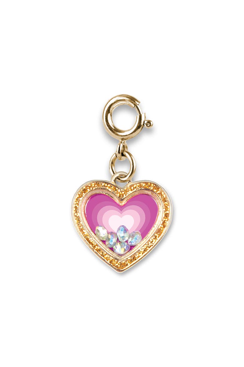 Gold Heart Shaker Charm, Alternate, color, HEART CHARM