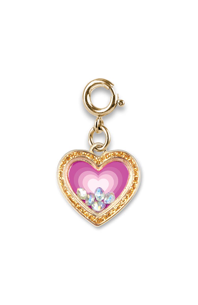 CHARM IT!<sup>®</sup> Gold Heart Shaker Charm, Alternate, color, Heart Charm