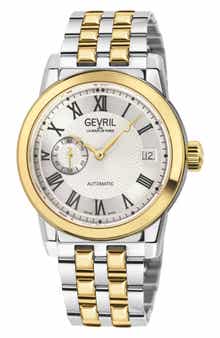 GEVRIL Madison Automatic Bracelet Watch, 39mm