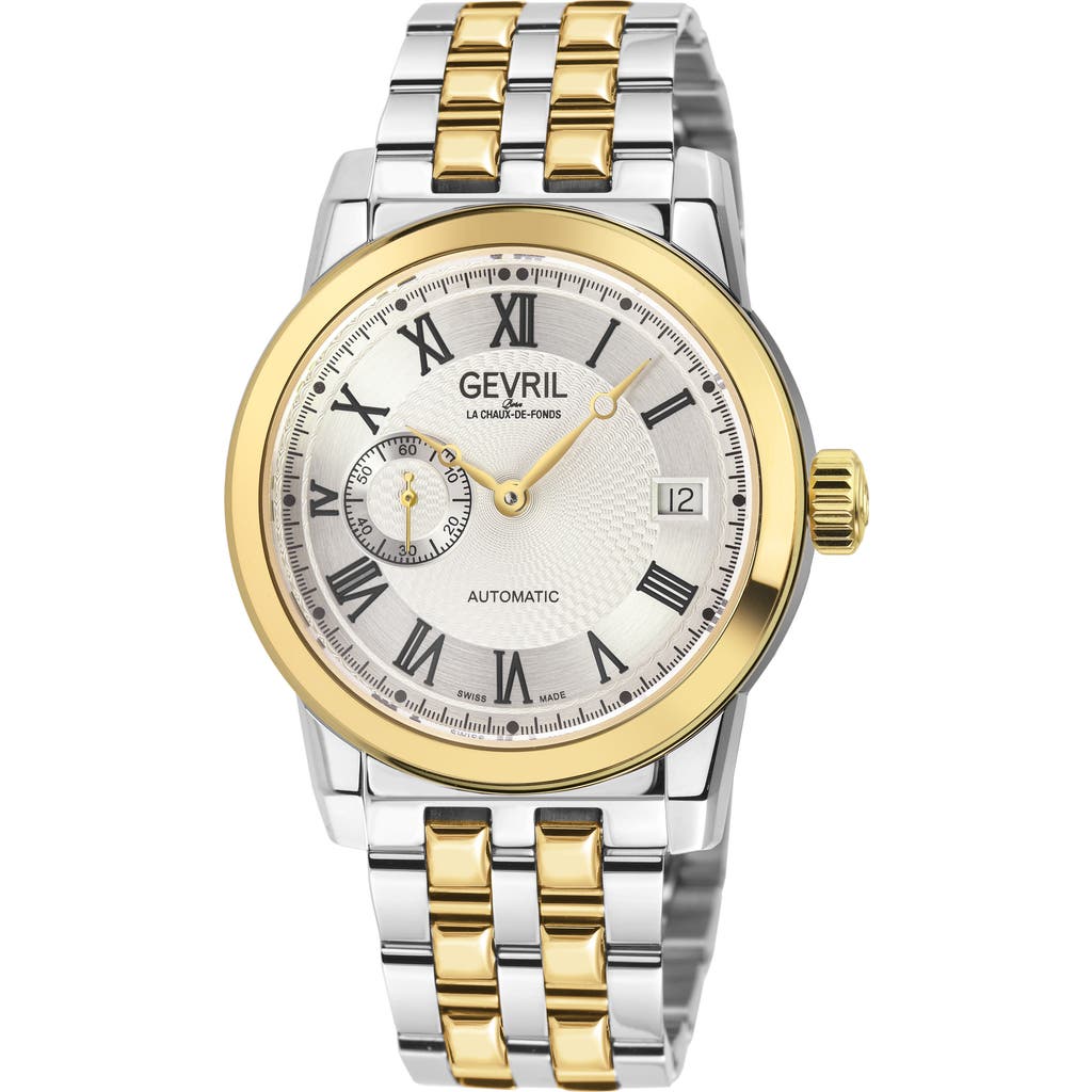 Gevril Madison Automatic Bracelet Watch, 39mm In Multi