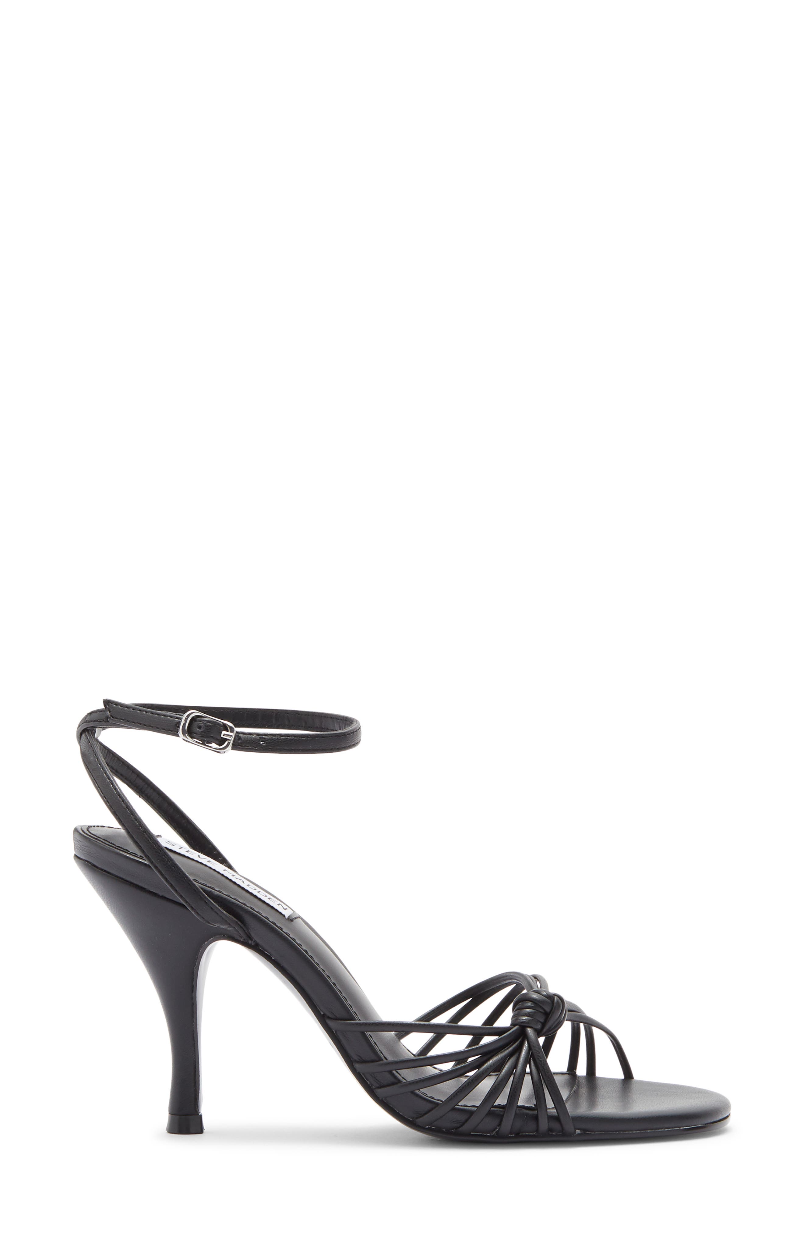 Steve Madden Tracy Ankle Strap Sandal, Alternate, color, Black