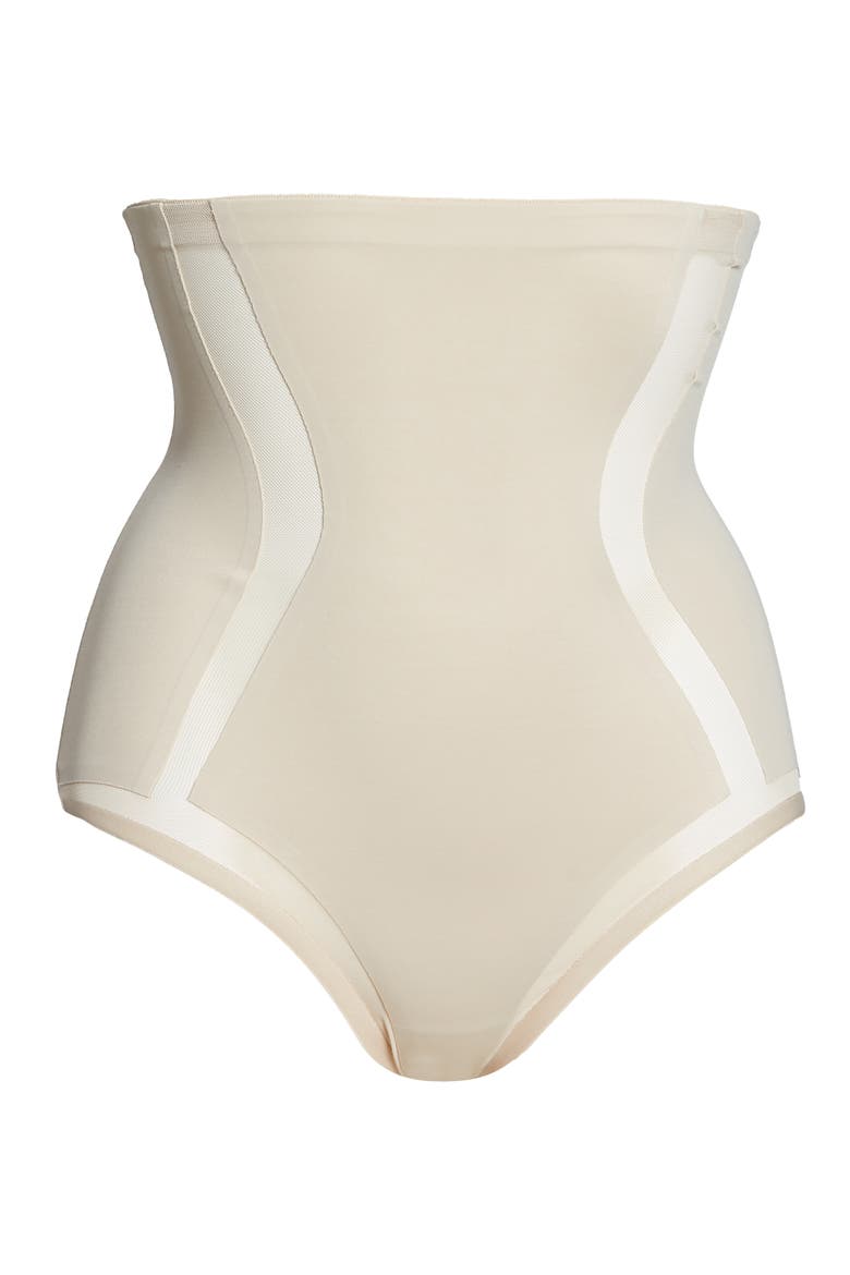Middle Manager High Waist Shaper Briefs, Alternate, color, NUDE