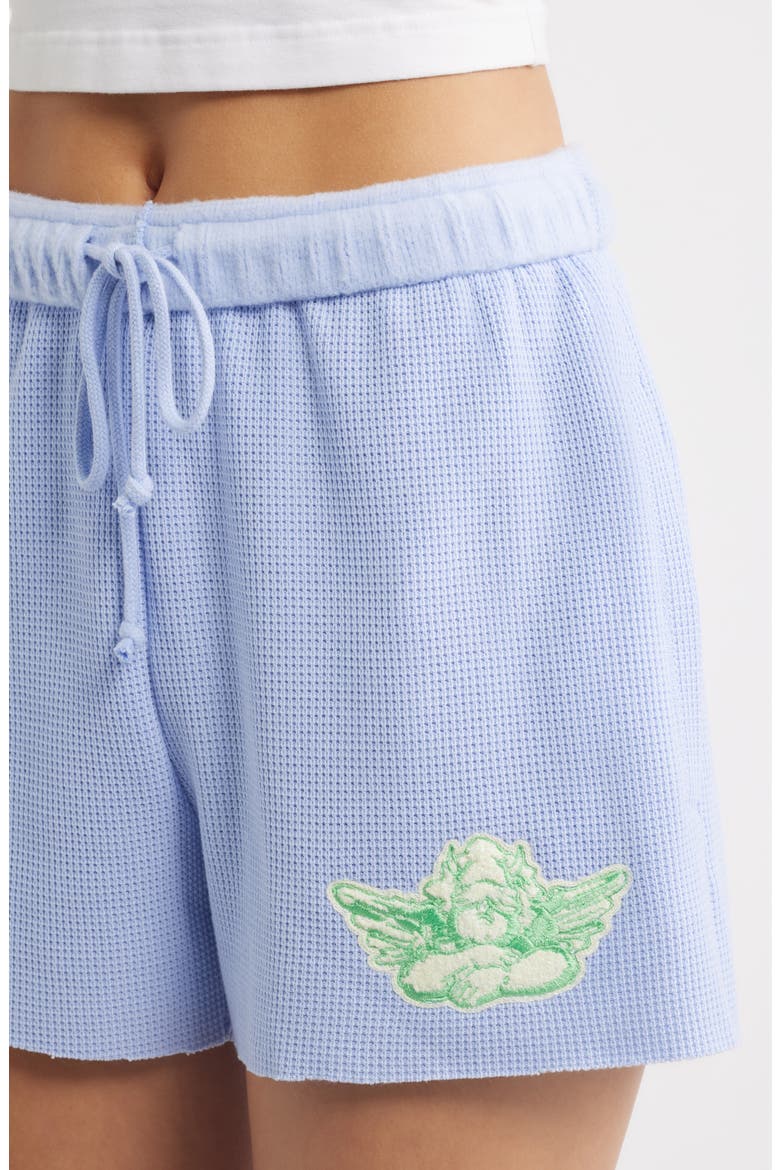 Razzle Dazzle V4 Waffle Knit Shorts, Alternate, color, LILAC