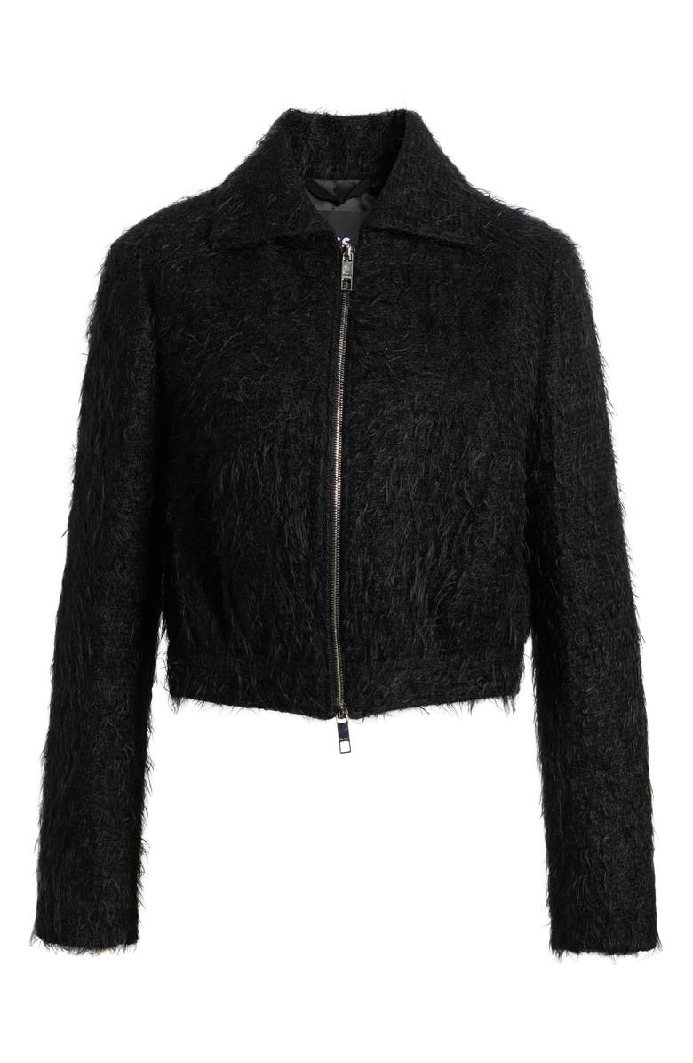 BOSS Jocalen Textured Jacket, Alternate, color, Black