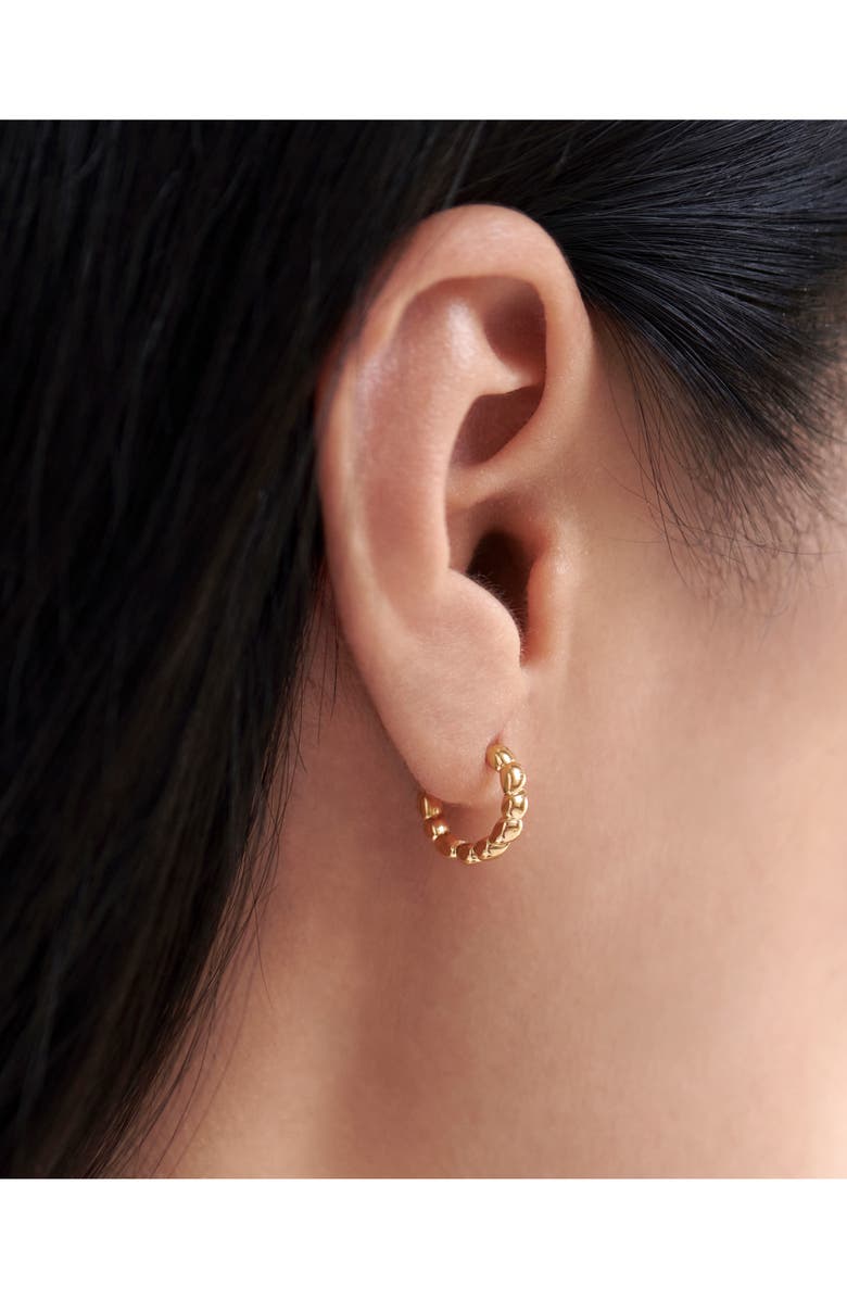 Monica Vinader Nura Teardrop Huggie Hoop Earrings, Alternate, color, 