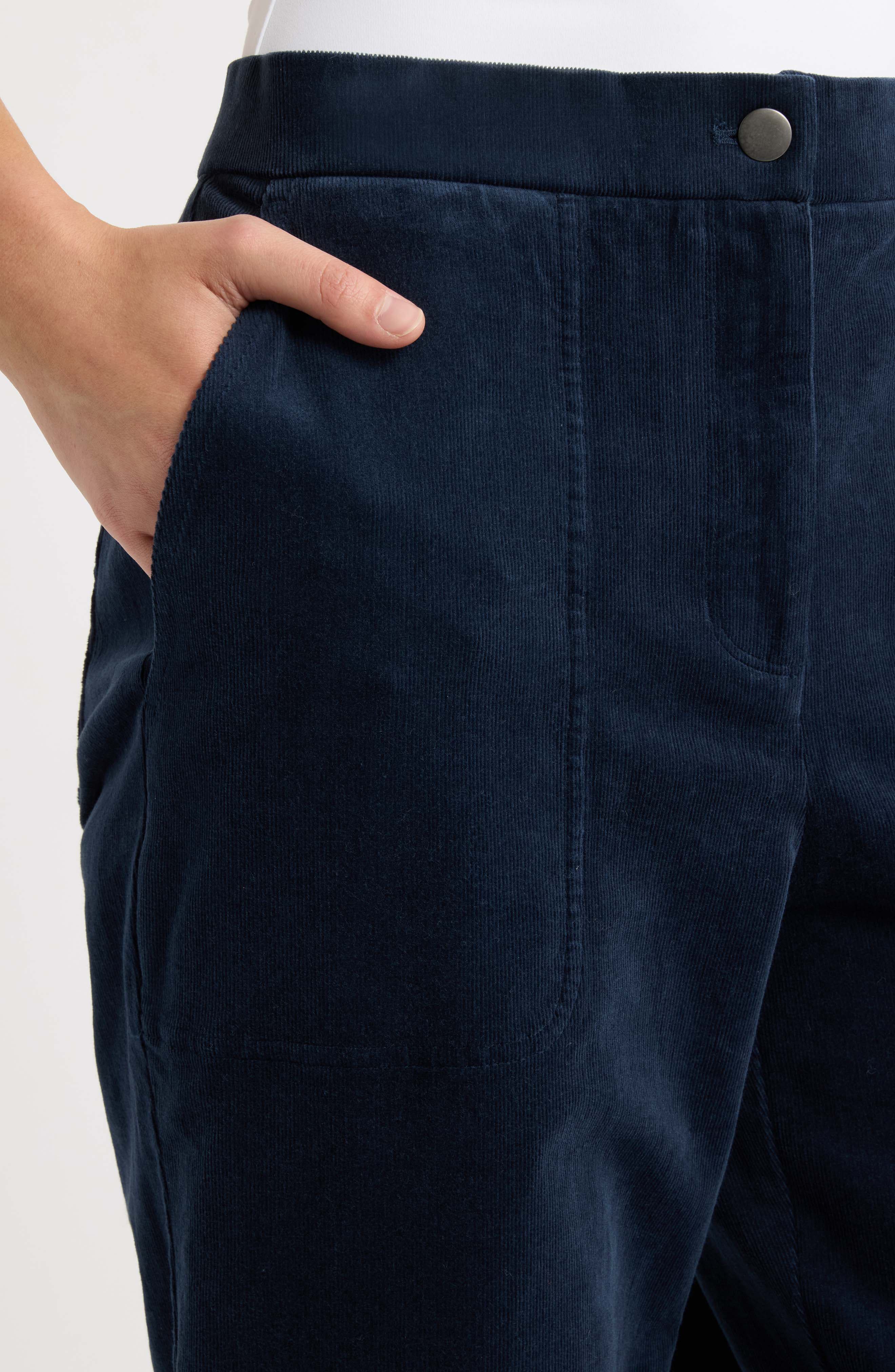 Eileen Fisher Straight Leg Ankle Pants (Women) | Nordstrom