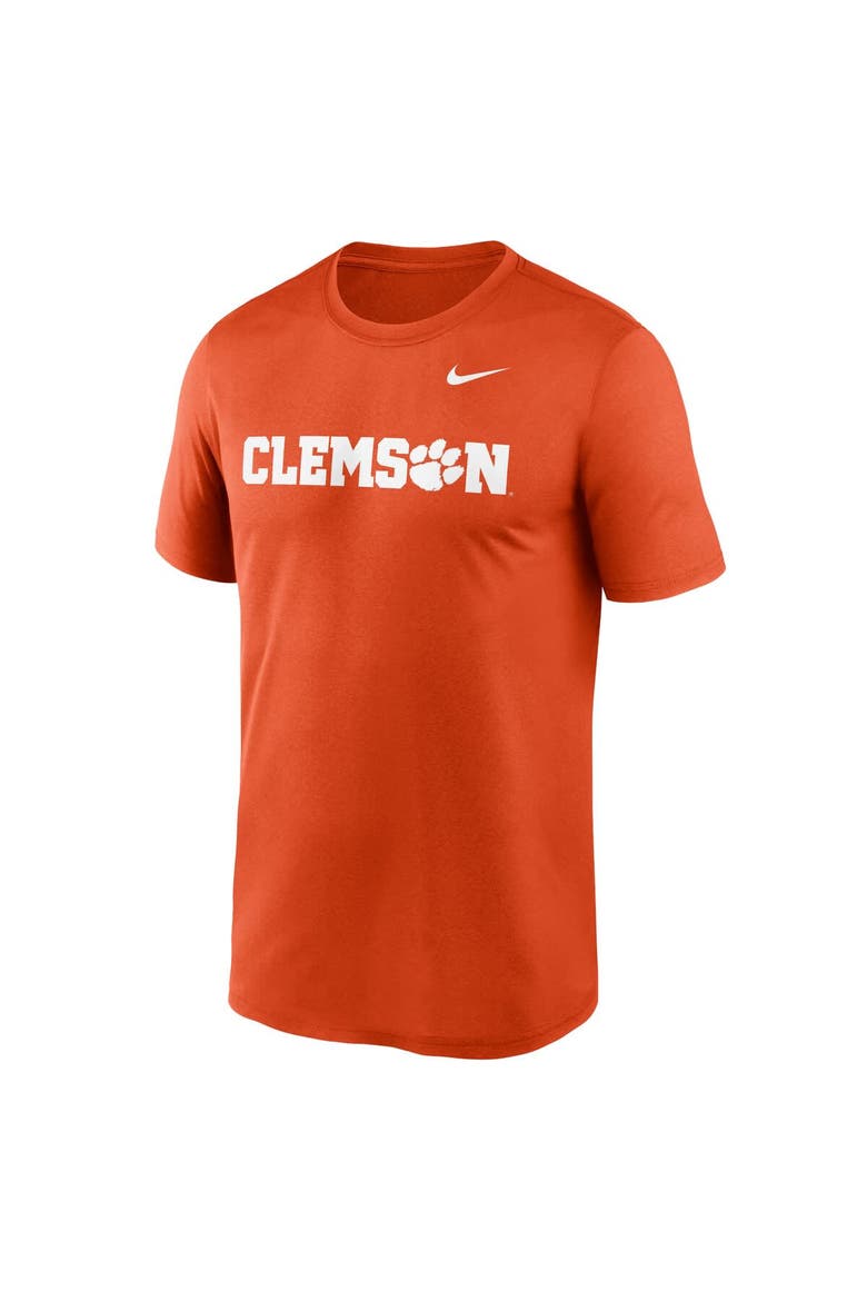 Men's Nike Orange Clemson Tigers Primetime Legend Wordmark T-Shirt, Alternate, color, Orange