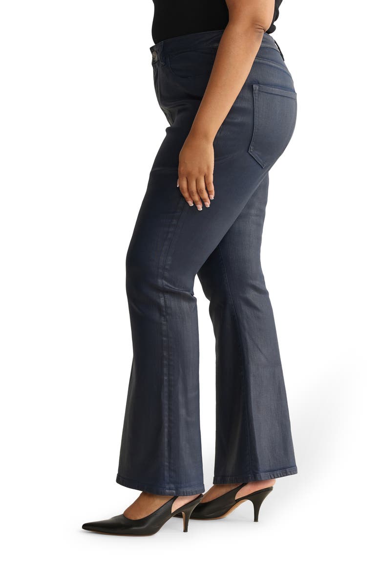 NAO Coated High Waist Bootcut Jeans, Alternate, color, COATED SHALLOWS