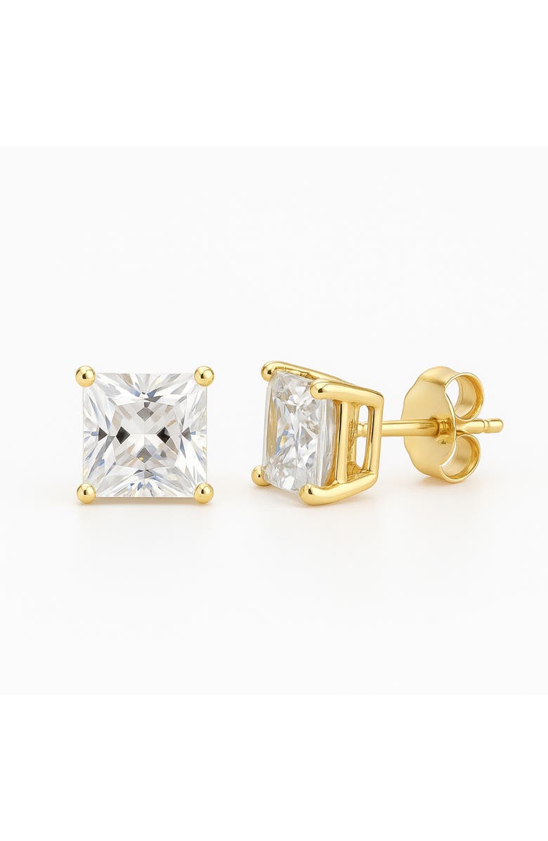 Donatello Gian 14K Yellow Gold Square Cut Earrings, Main, color, Gold