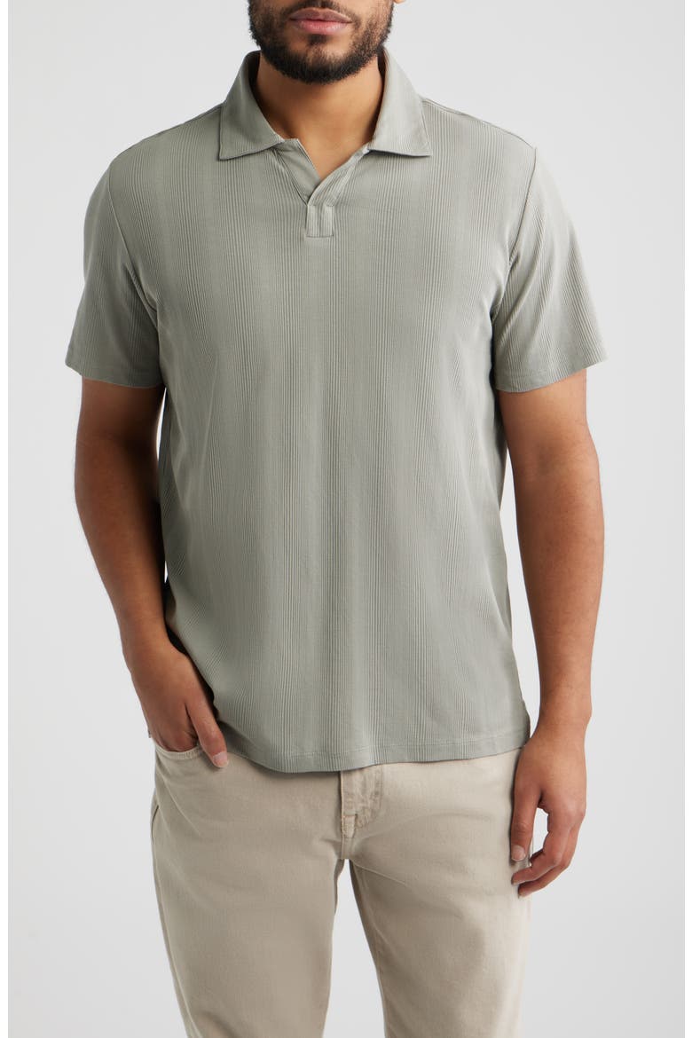 Portmao Johnny Collar Polo, Main, color, OLIVE DUST