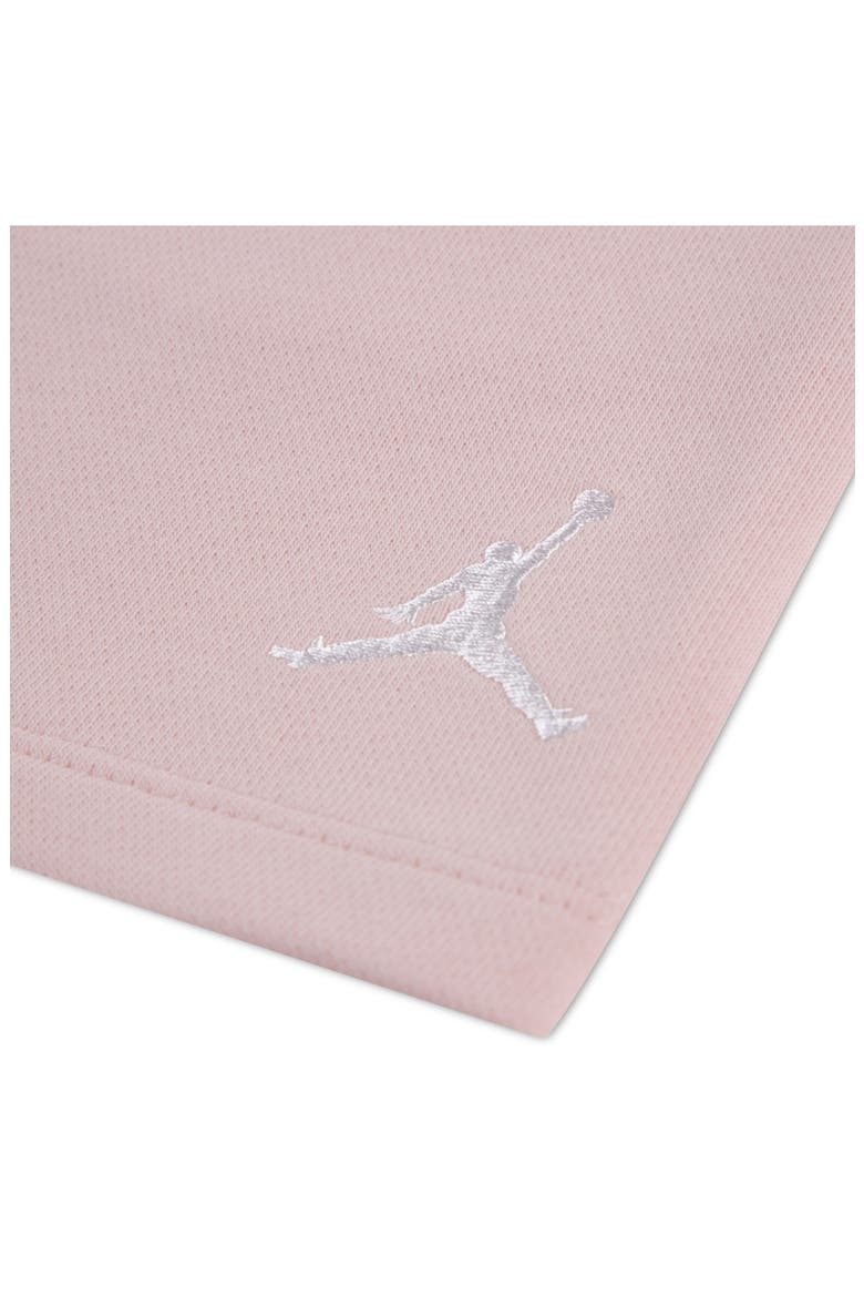 Kids' Brooklyn Fleece Pull-On Shorts, Alternate, color, NIKE PINK BLOOM