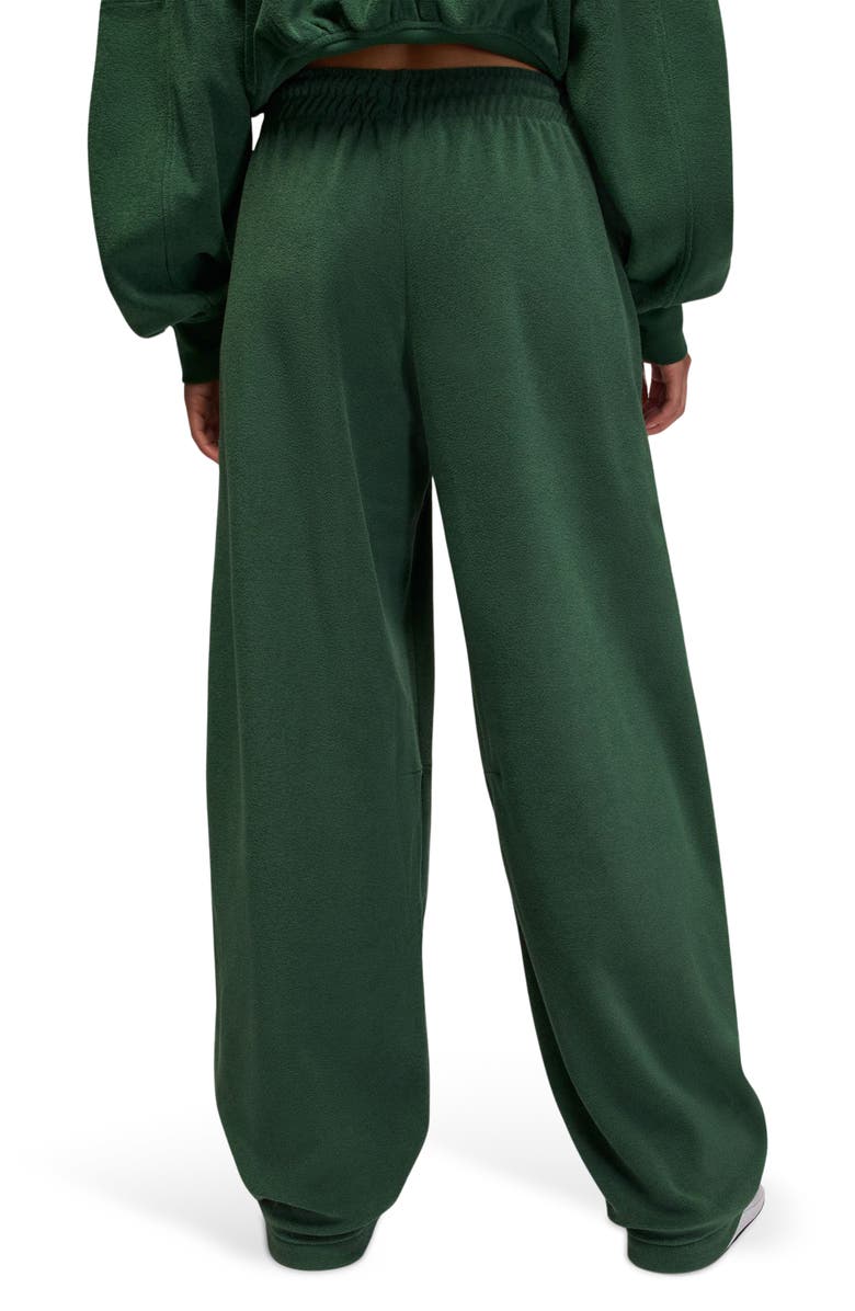 Jordan Flight Fleece French Terry Sweatpants, Alternate, color, Fir/ Fir