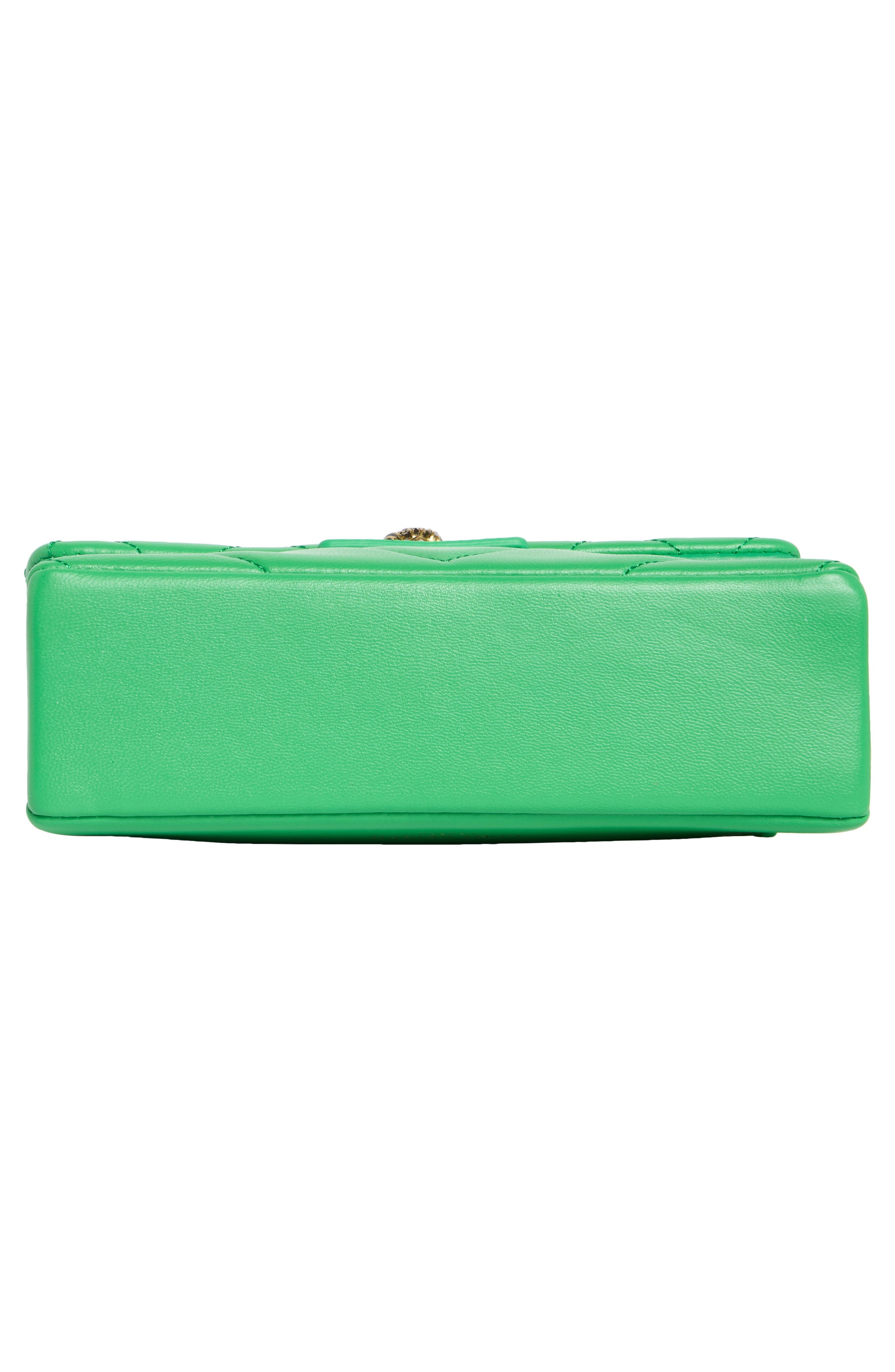 Kurt Geiger London Kensington Leather Mini Crossbody Bag, Alternate, color, Green