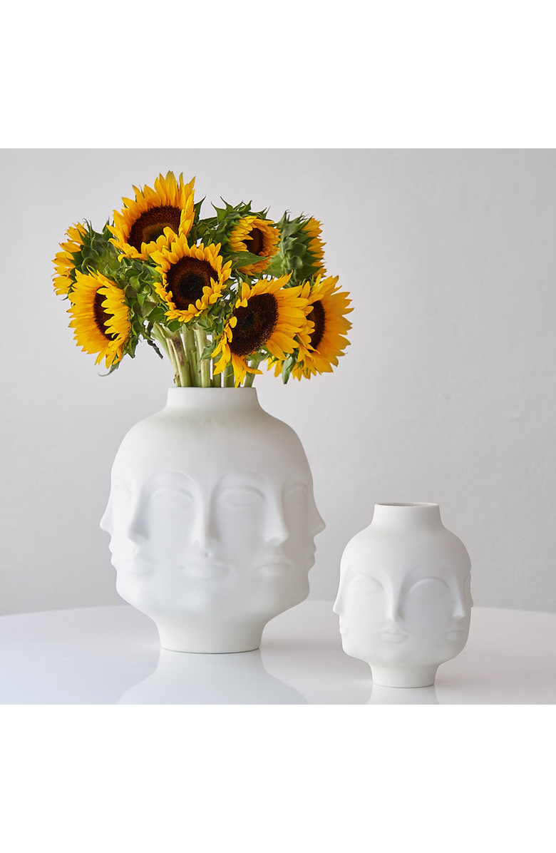 Jonathan Adler Dora Maar Vase, Alternate, color, White