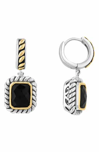 Onyx Drop Earrings